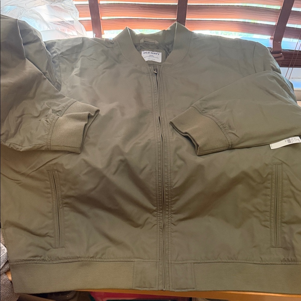 Old Navy Men's Khaki Bomber Jacket